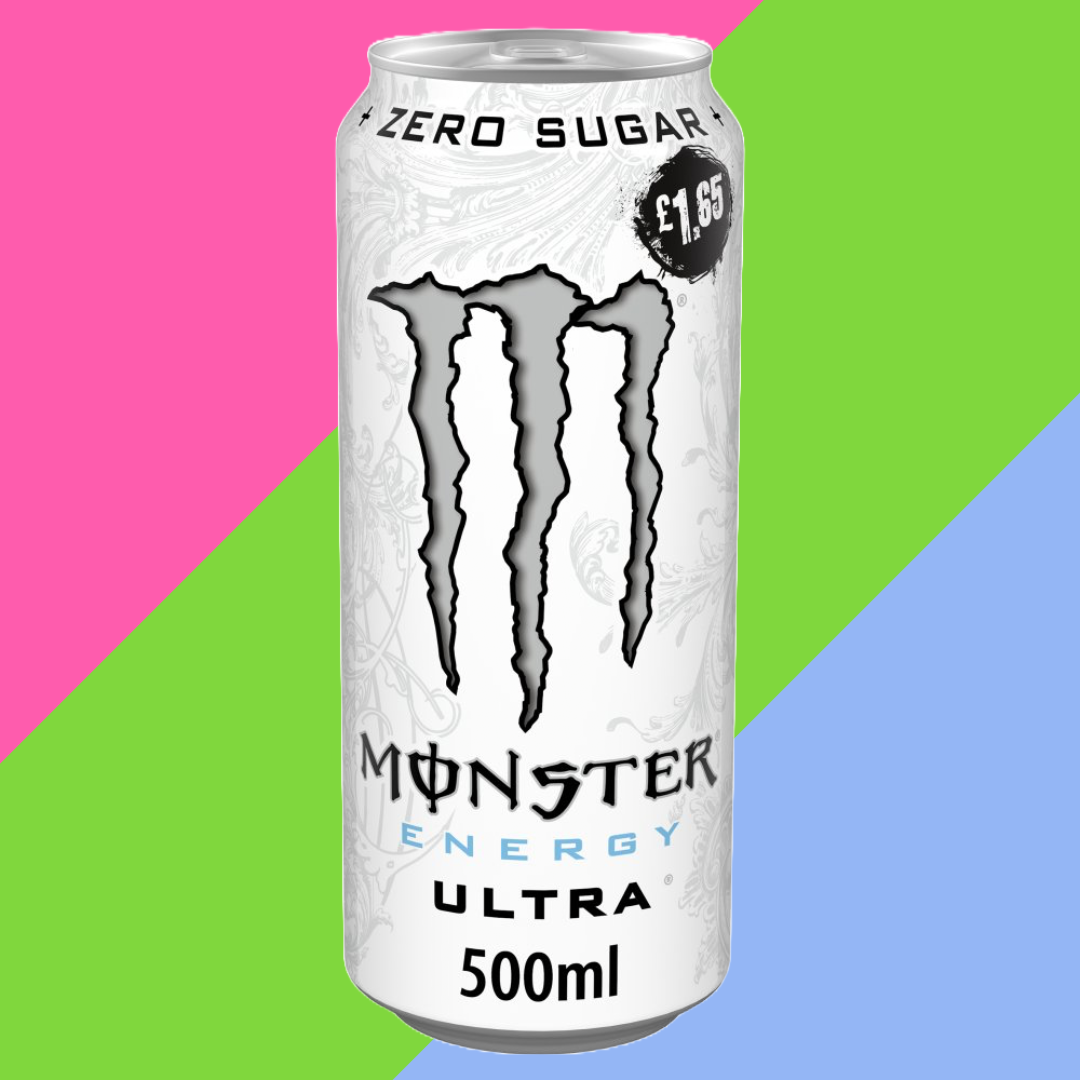 Monster Energy Drink Ultra Zero Sugar 12x500ml PM £1.65
