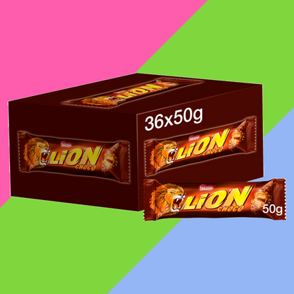 Lion Milk Chocolate Bar 36x50g