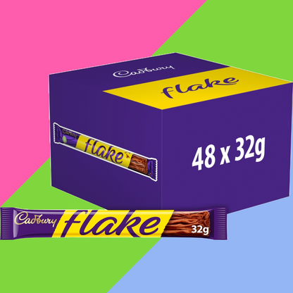 Cadbury Flake Chocolate Bar 48x32g