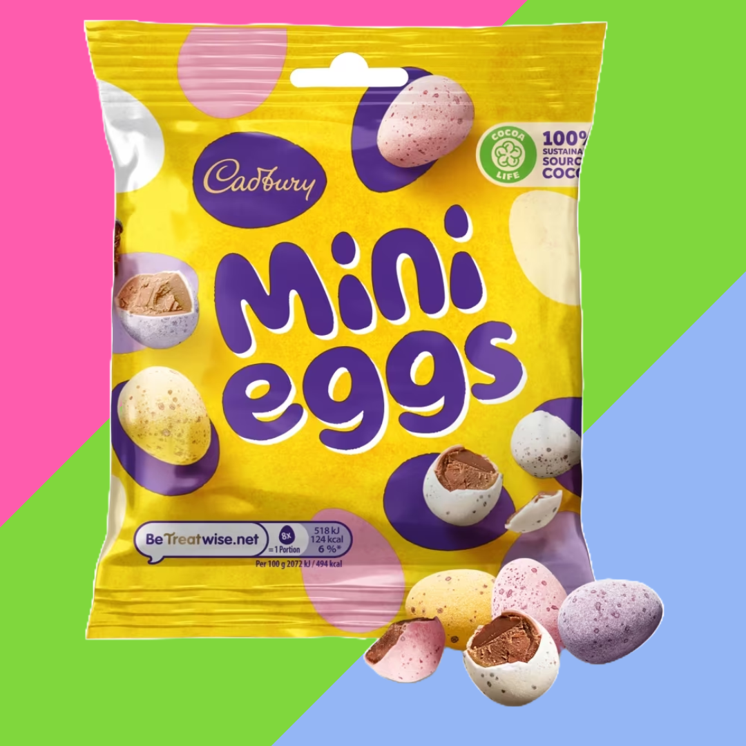 Cadbury Mini Eggs Chocolate Bag 24x80g