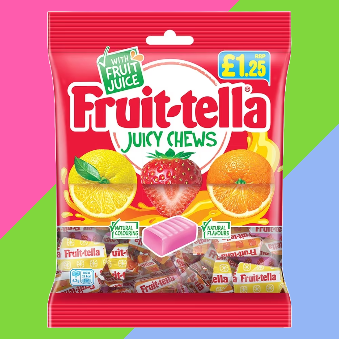 Fruittella Juicy Chews Bag 12x135g £1.25 PMP