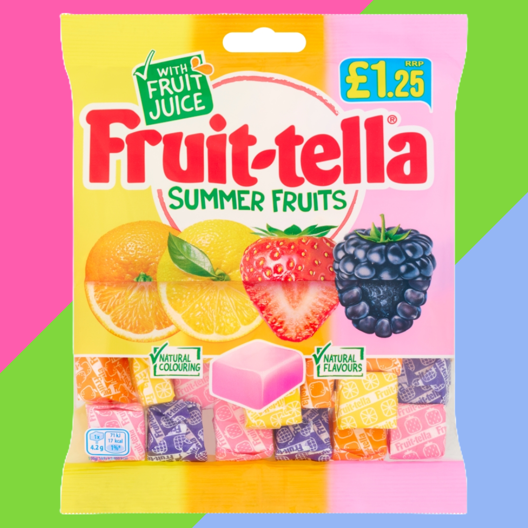 Fruitella Fruit-tella Summer Fruits 12x135g £1.25 PMP