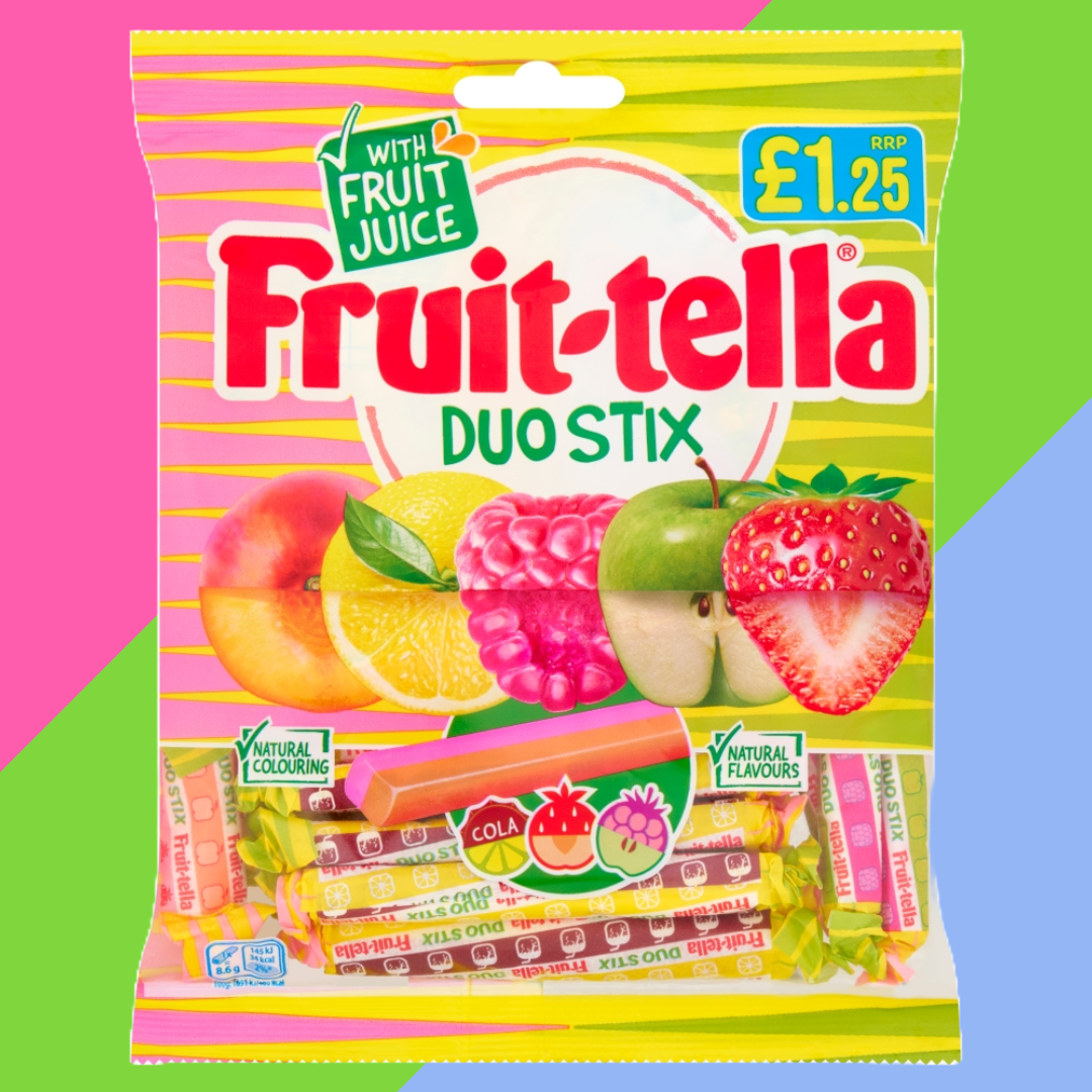 Fruittella Duo Stix Bag 12x135g £1.25 PMP