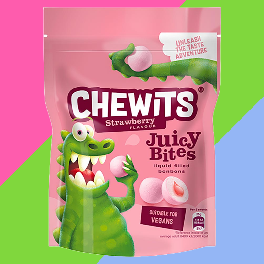 Chewits Strawberry Juicy Bites 10x115g