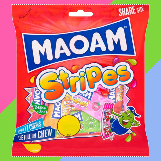 MAOAM Stripes 14x140g £1.25 PMP