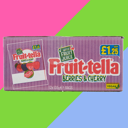 Fruitella Berries & Cherry Bag 12x135g £1.25 PMP