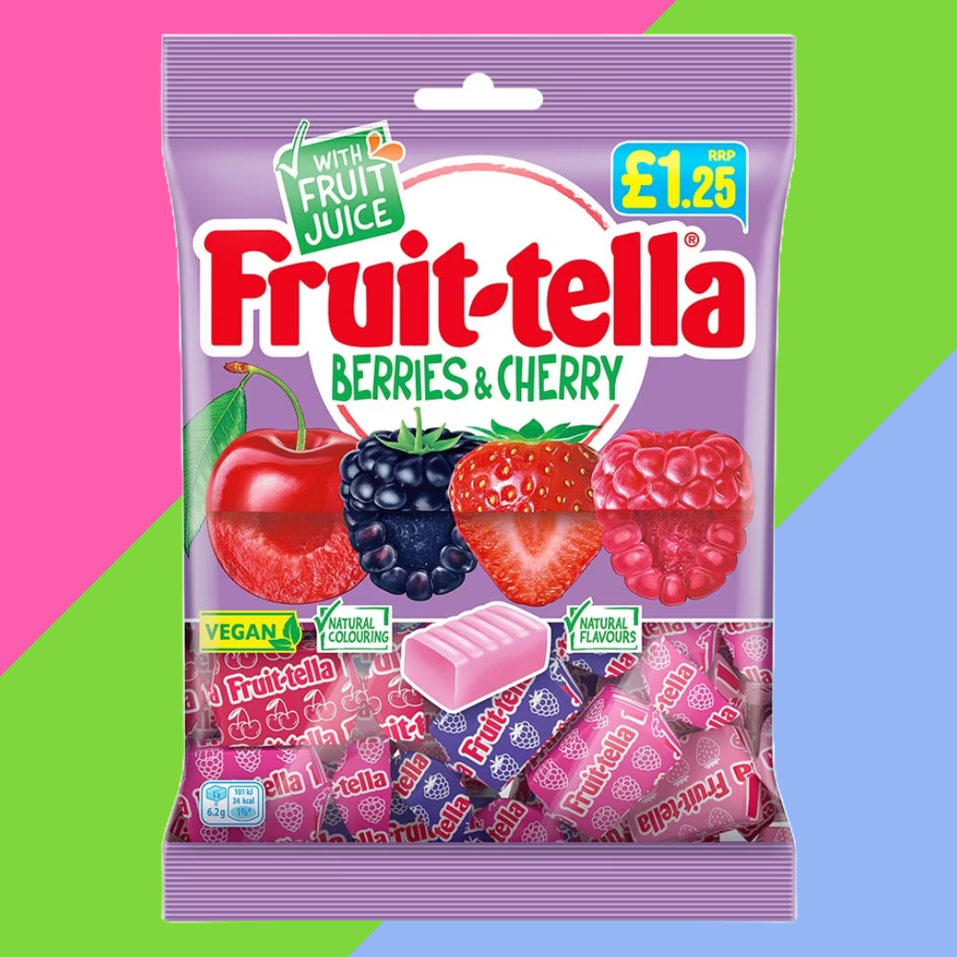 Fruitella Berries & Cherry Bag 12x135g £1.25 PMP