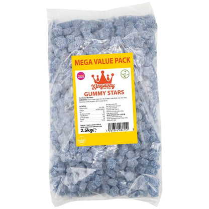 Kingsway Vegan Mega Value Gummy Stars Bag 2.5kg