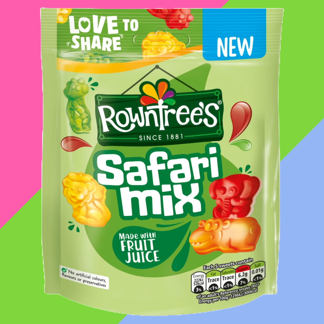 Rowntree's Safari Mix Bag 10x115g