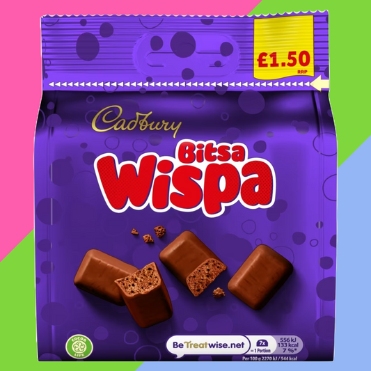 Cadbury Bitsa Wispa Chocolate Bag 10x85g £1.50 PMP