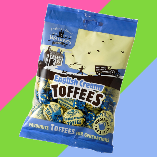 Walker's Nonsuch English Creamy Toffees 12x150g