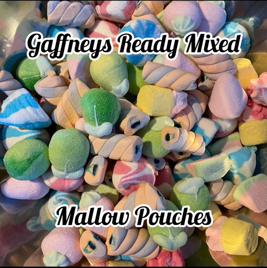 GAFFNEYS READY MIXED MARSHMALLOW POUCHES