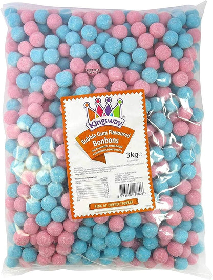 Kingsway Veggie Bubblegum Bon Bons 3kg