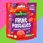 Rowntree's Fruit Pastilles Strawberry & Blackcurrant Sharing Pouch 10x143g