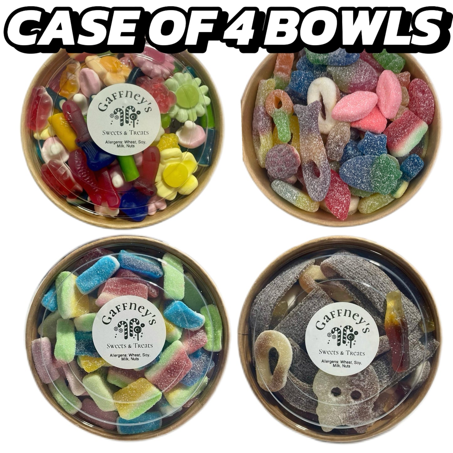 500G Candy Bowl CASE OF 4