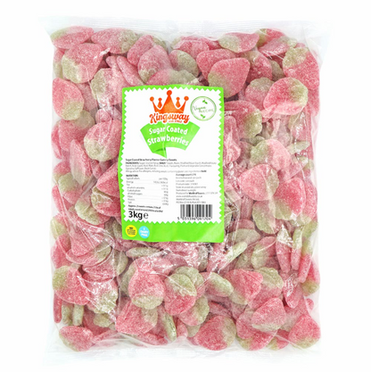 Kingsway Sugar Coated Strawberries Bag 3kg