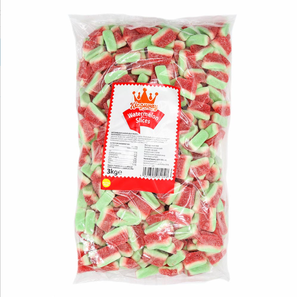 Kingsway Fizzy Watermelon Slices 3kg