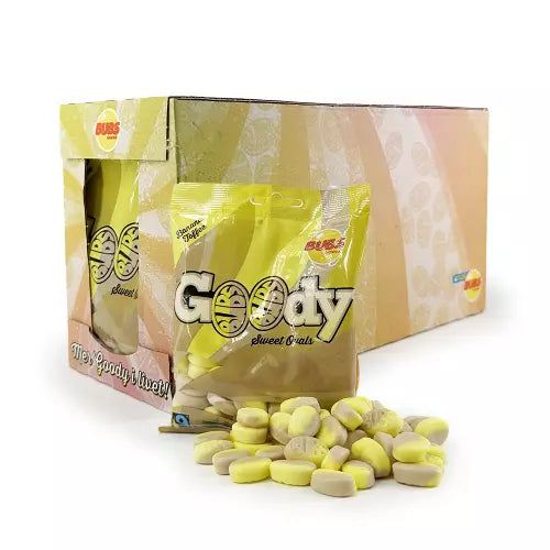 BUBS GOODY Banana & Toffee 90g PACK OF 12