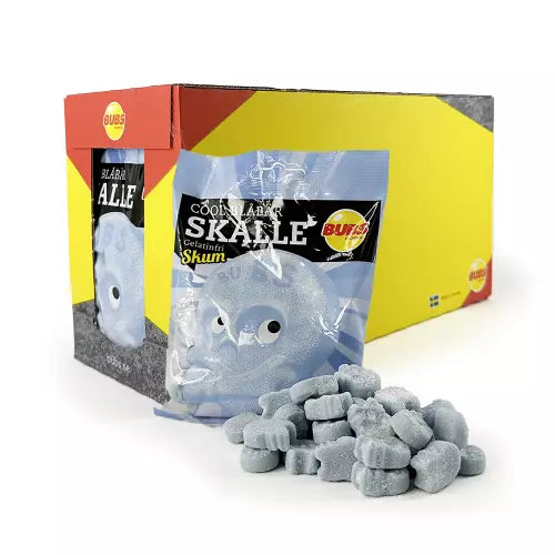 BUBS Cool Blueberry Skull Foam 90g PACK OF 12