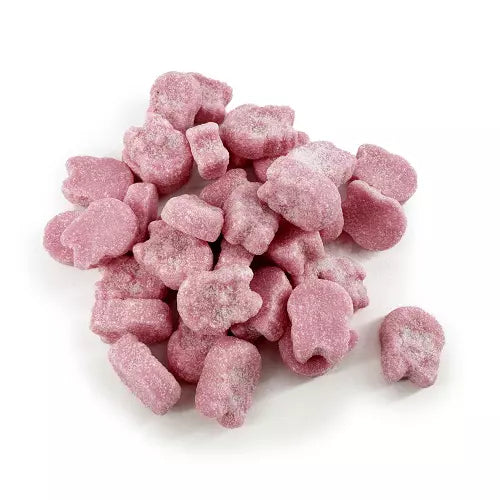 BUBS Cool Raspberry Foam Skull 90g PACK OF 12