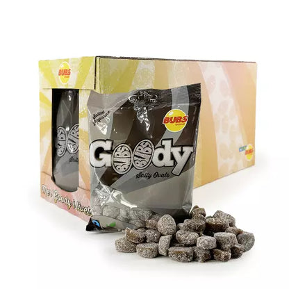 BUBS GOODY Salted Liquorice 90g PACK OF 12